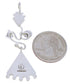 Turquoise and Silver Jewelry Pendant PX24034